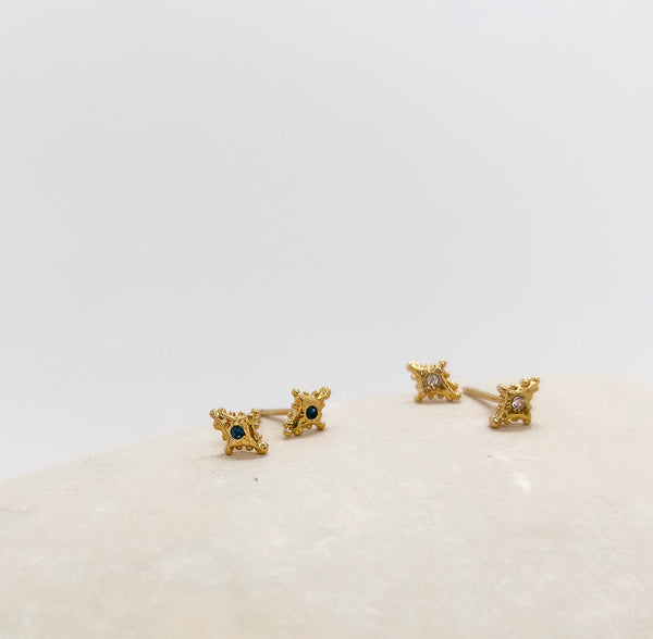 Elise Tsikis Paris Boucles D’oreilles Asteria