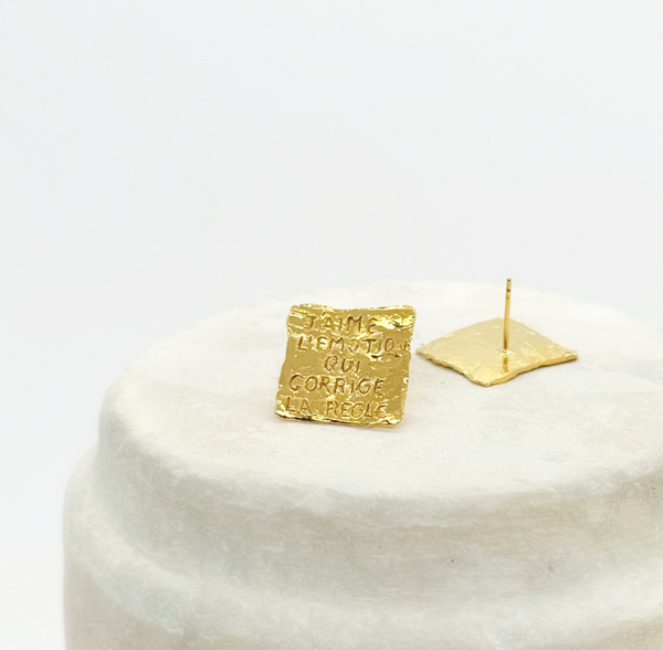 Elise Tsikis Paris Boucles D'oreilles Azarias