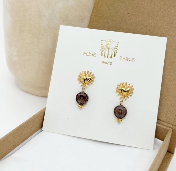 Elise Tsikis Paris Boucles D'oreilles Bahia
