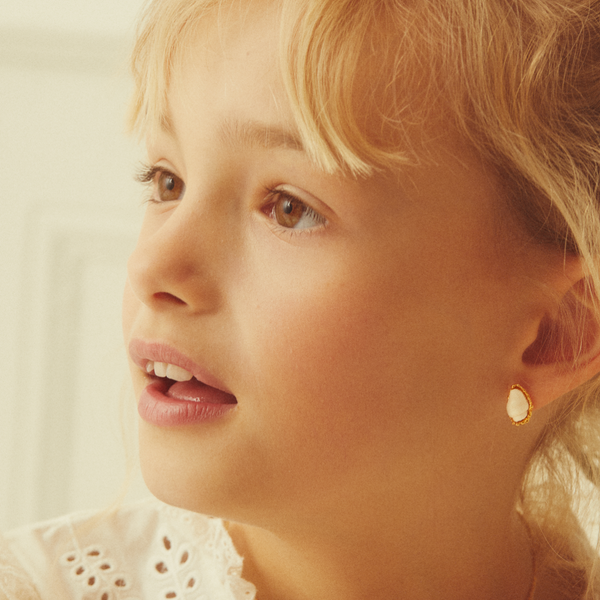 Elise Tsikis Paris Boucles D'oreilles Bruine