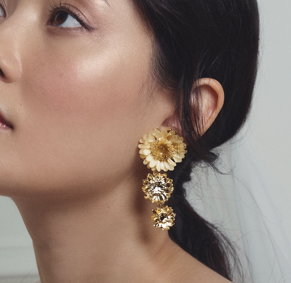 Elise Tsikis Paris Boucles D'oreilles Calas Color