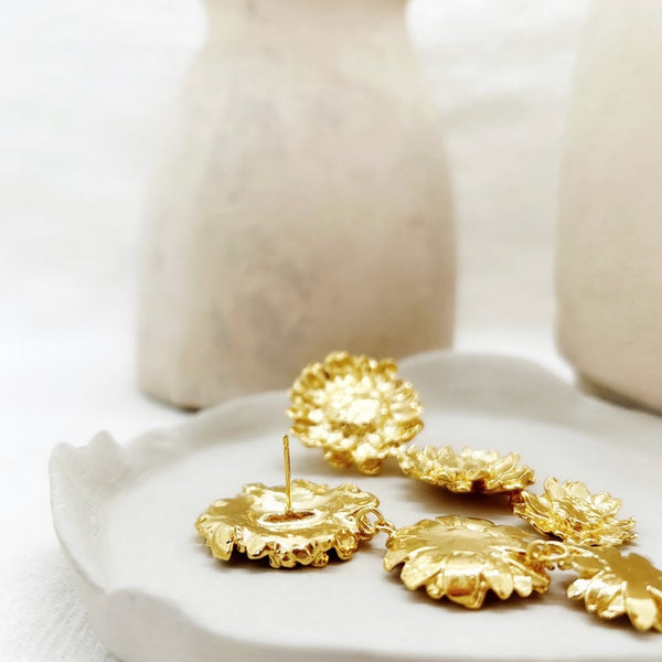 elise tsikis paris Boucles d'oreilles Calas Gold