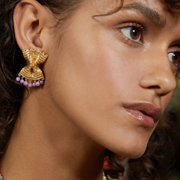 Elise Tsikis Paris Boucles D'oreilles Cerlone