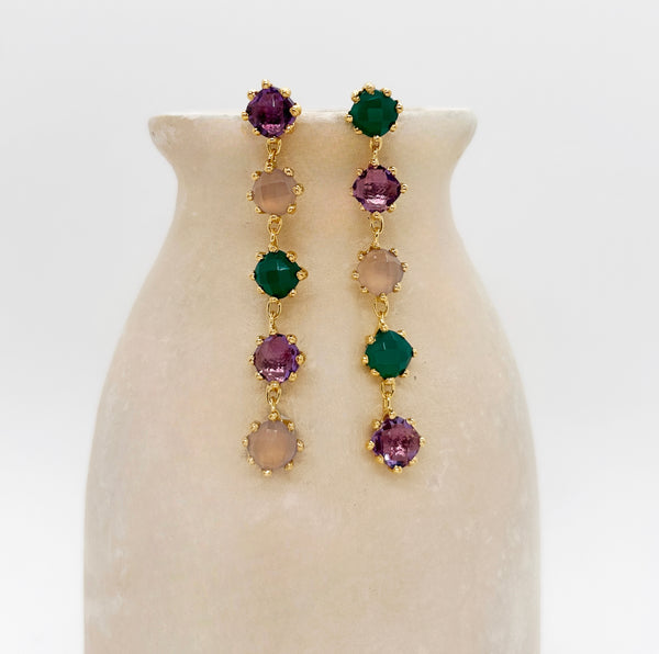Elise Tsikis Paris Boucles D'oreilles Cibali