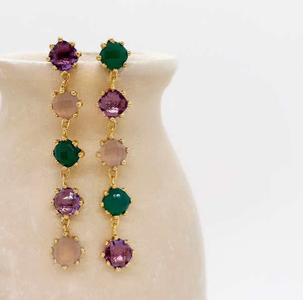 Elise Tsikis Paris Boucles D'oreilles Cibali