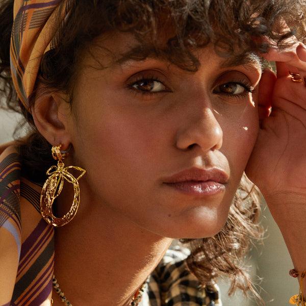 Elise Tsikis Paris Boucles D'oreilles Claudia