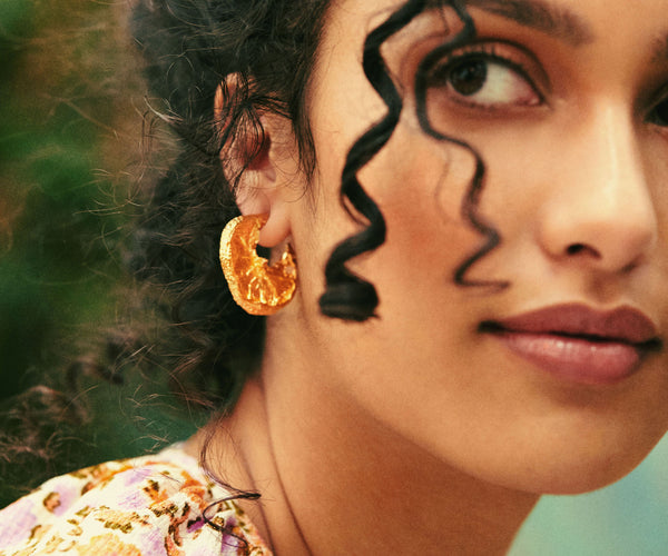 Elise Tsikis Paris Boucles D'oreilles Cuba Medium