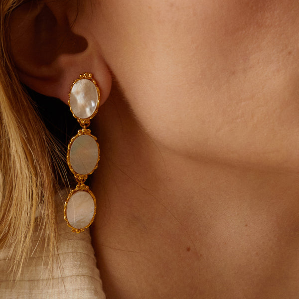 Elise Tsikis Paris Boucles D'oreilles Dafnos