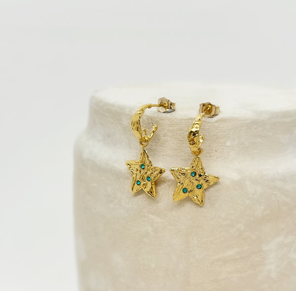 Elise Tsikis Paris Boucles D'oreilles Denton