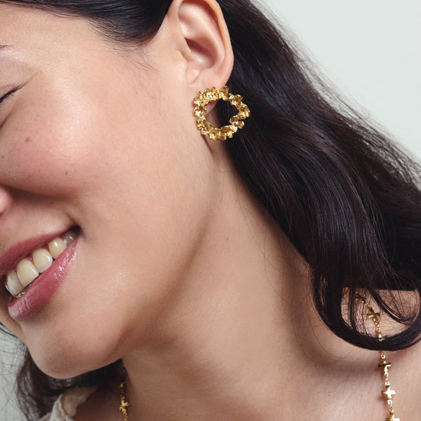 Elise Tsikis Paris Boucles D'oreilles Elbe