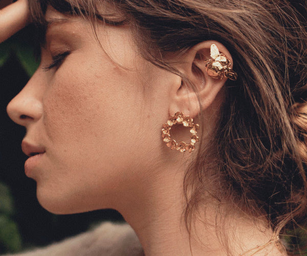 Elise Tsikis Paris Boucles D'oreilles Elbe