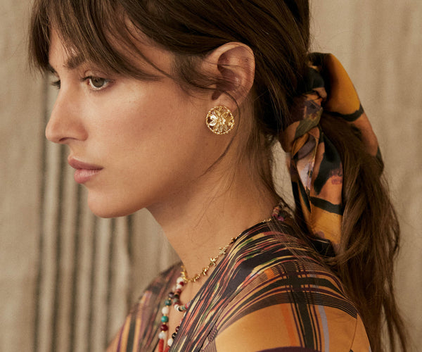 Elise Tsikis Paris Boucles D'oreilles Elsa