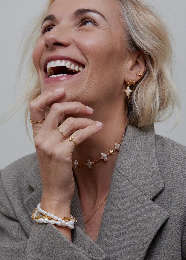 Elise Tsikis Paris Boucles D'oreilles Ethérée