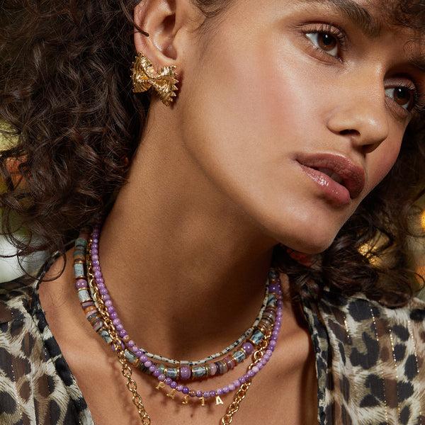 Elise Tsikis Paris Boucles D'oreilles Guanella