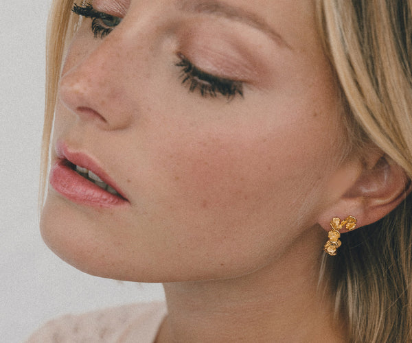 Elise Tsikis Paris Boucles D'oreilles Hyacinthe