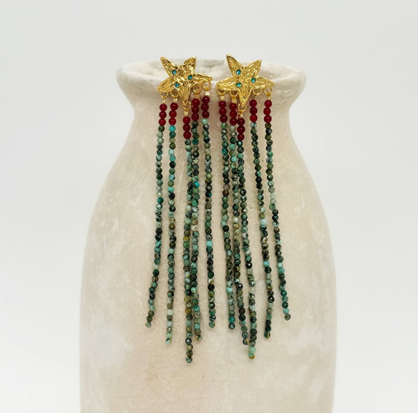 Elise Tsikis Paris Boucles D'oreilles Junta