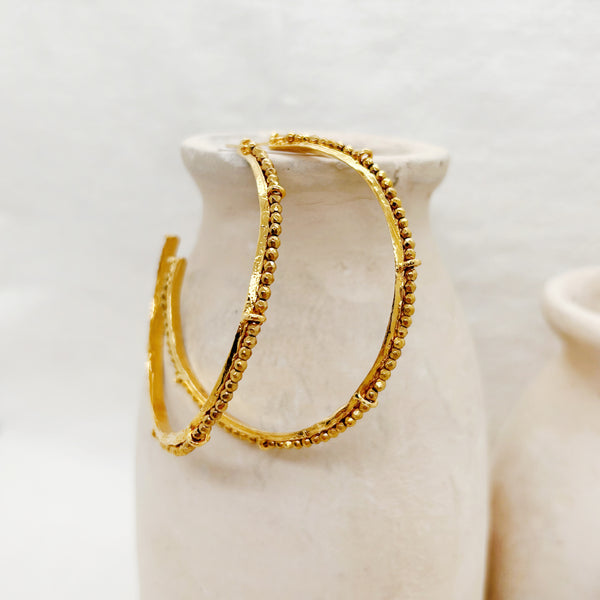 Elise Tsikis Paris Boucles D'oreilles Kimina Large