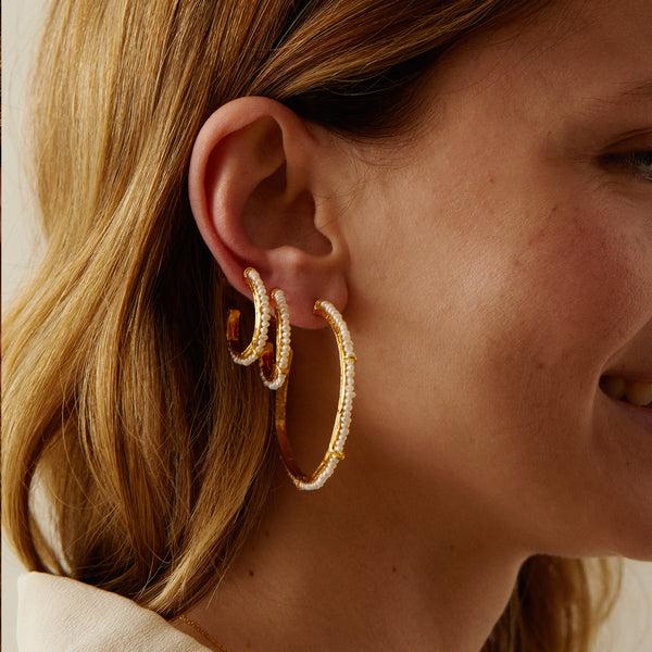 Elise Tsikis Paris Boucles D'oreilles Kimina Small