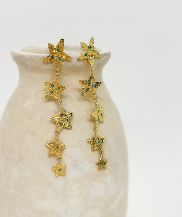 Elise Tsikis Paris Boucles D'oreilles Lampasas