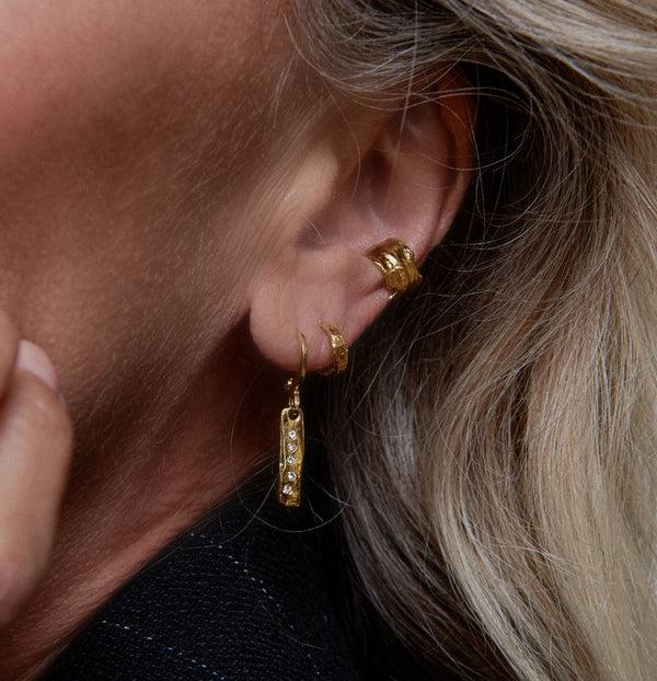 Elise Tsikis Paris Boucles D'oreilles Lefkes
