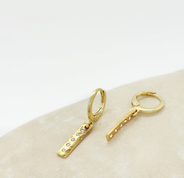 Elise Tsikis Paris Boucles D'oreilles Lefkes