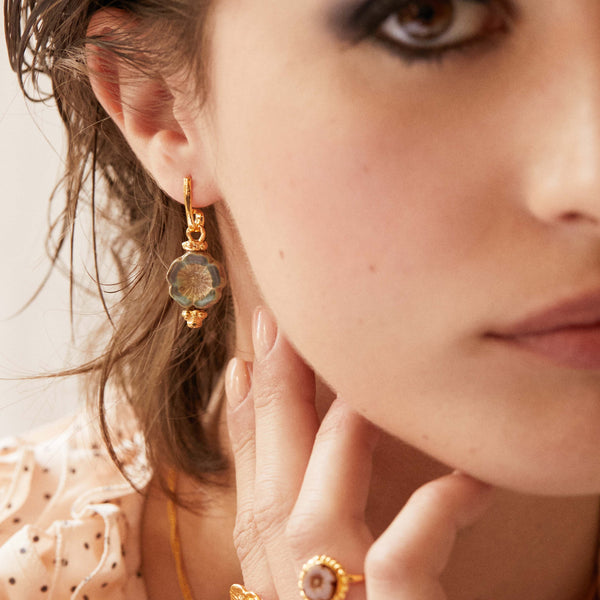 Elise Tsikis Paris Boucles D'oreilles Luna