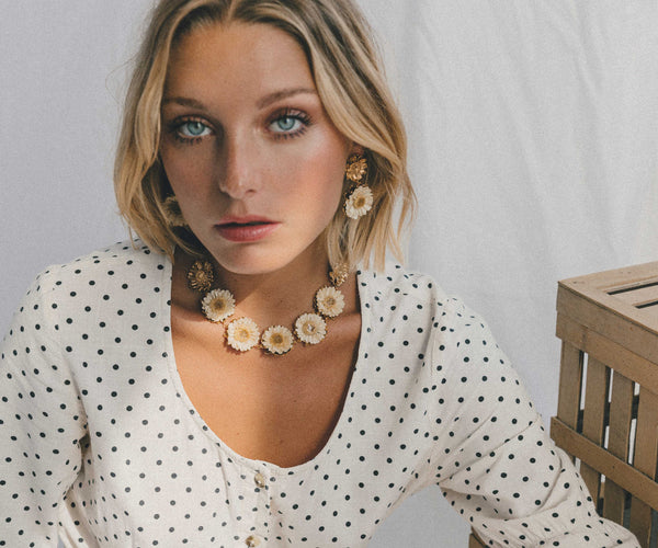 Elise Tsikis Paris Boucles D'oreilles Luynes Color