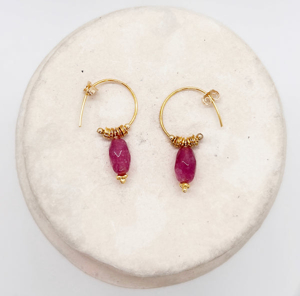 Elise Tsikis Paris Boucles D'oreilles Mala