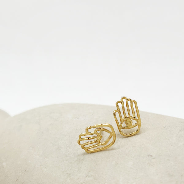 elise tsikis paris Boucles d'oreilles Mano - archive