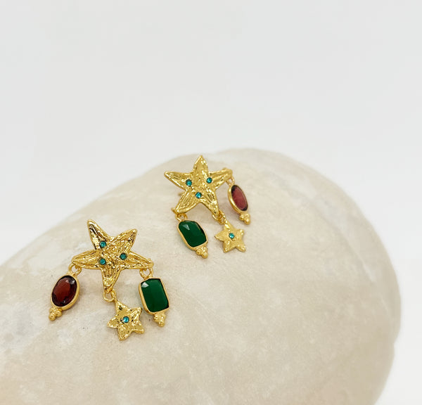 Elise Tsikis Paris Boucles D'oreilles Midland