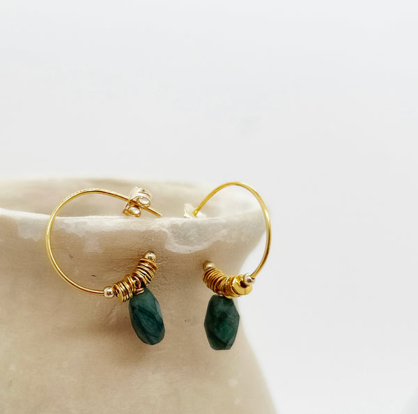 Elise Tsikis Paris Boucles D'oreilles Movas