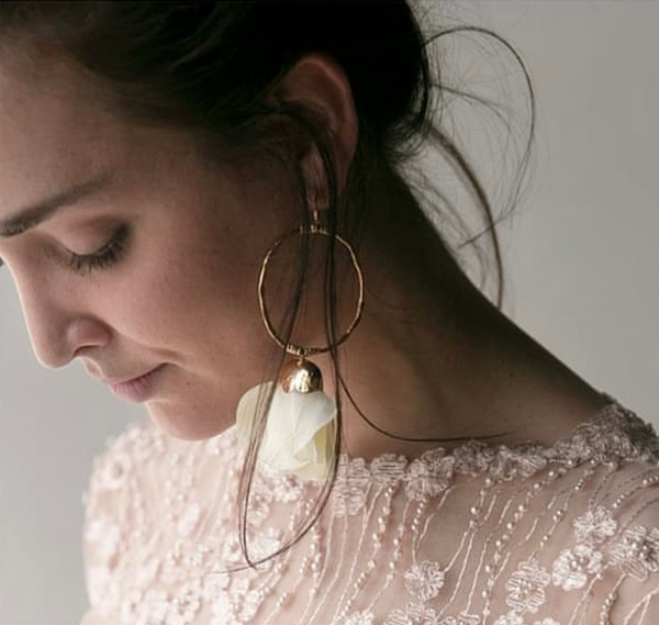 Elise Tsikis Paris Boucles D'oreilles Natura