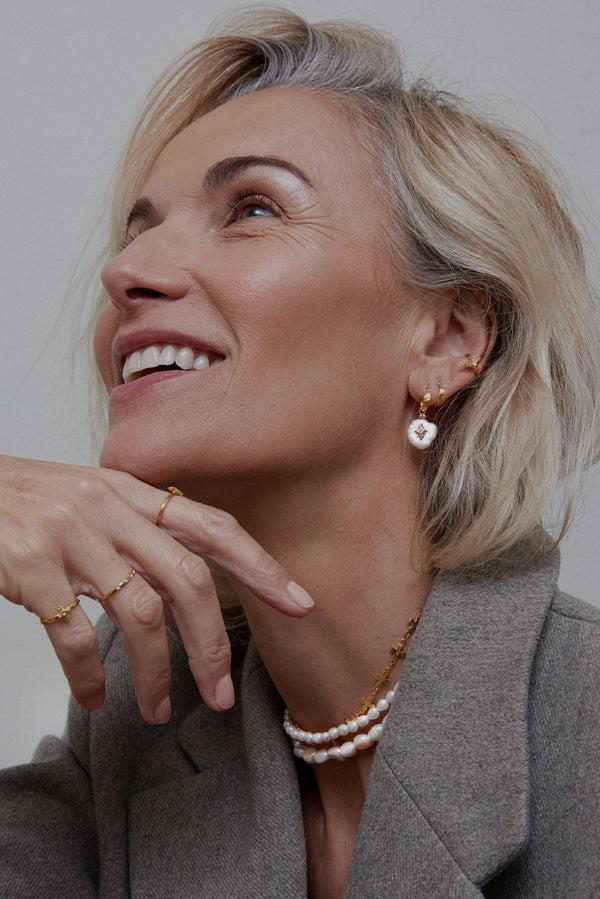 Elise Tsikis Paris Boucles D'oreilles Nérida