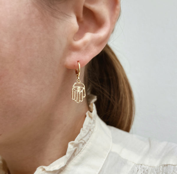 Elise Tsikis Paris Boucles D'oreilles Oaxa