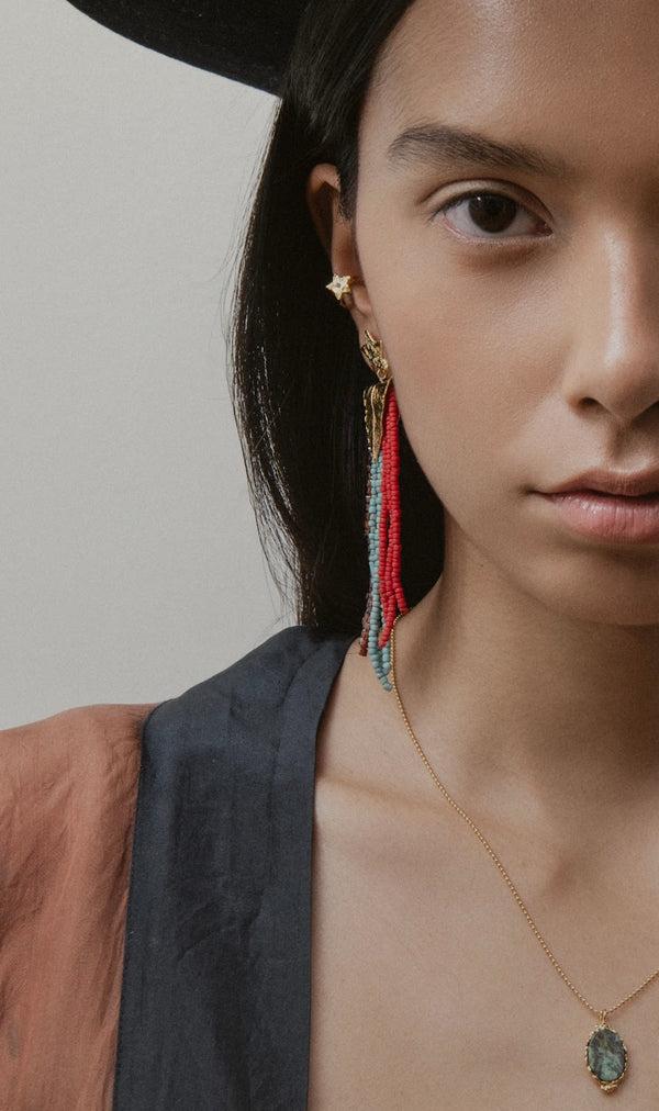 Elise Tsikis Paris Boucles D'oreilles Odessa