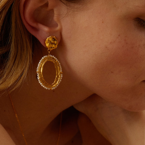 elise tsikis paris Boucles d'oreilles Oria