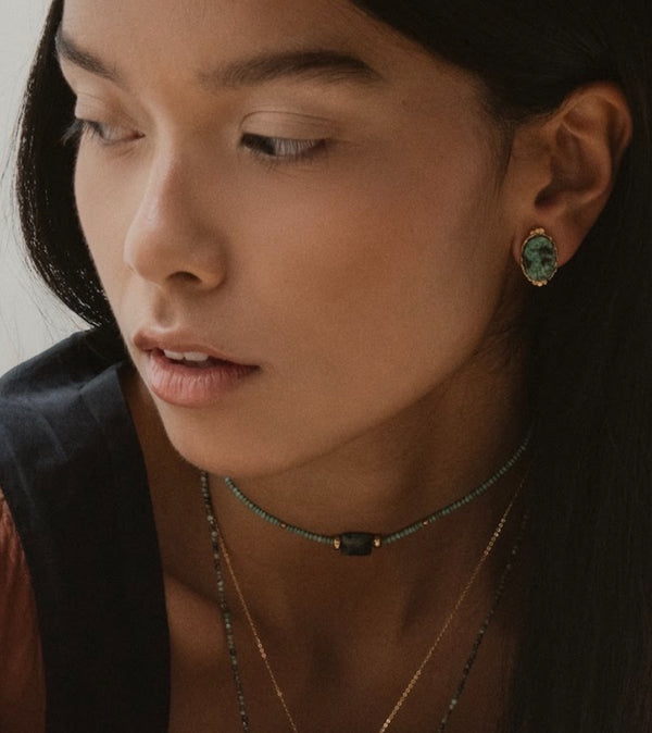 Elise Tsikis Paris Boucles D'oreilles Panagia