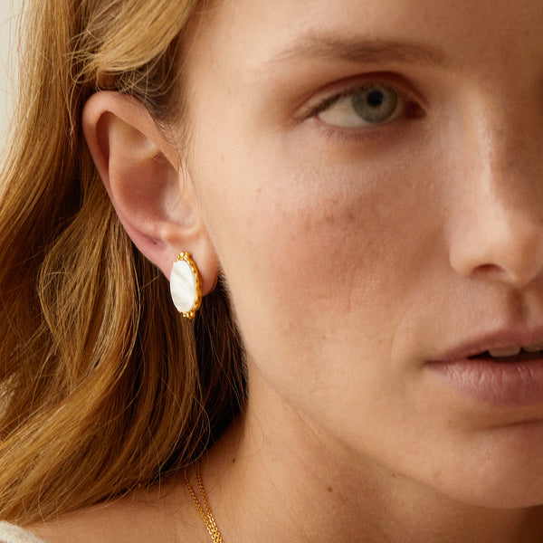 Elise Tsikis Paris Boucles D'oreilles Panagia