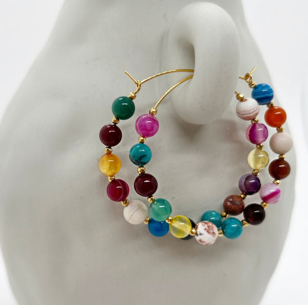 elise tsikis paris Boucles d'oreilles Quarra