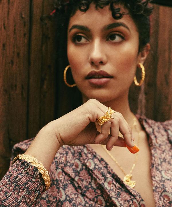 Elise Tsikis Paris Boucles D'oreilles Santa Medium