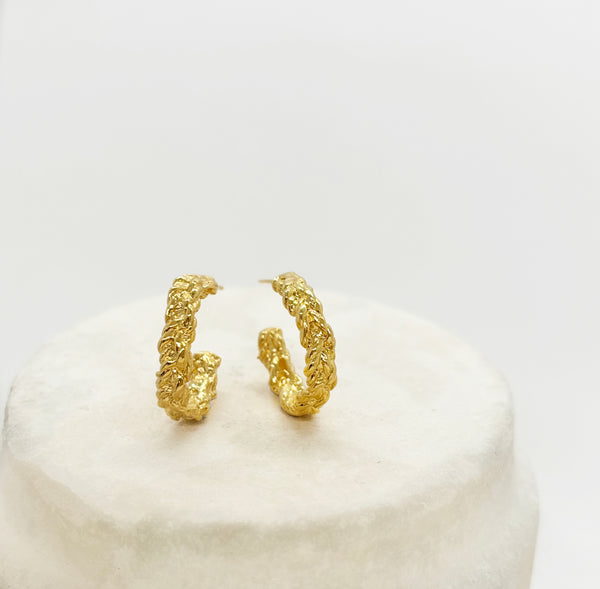 elise tsikis paris Boucles d'oreilles Santa Small