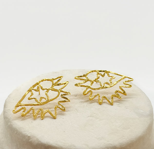 elise tsikis paris Boucles d'oreilles Santeria