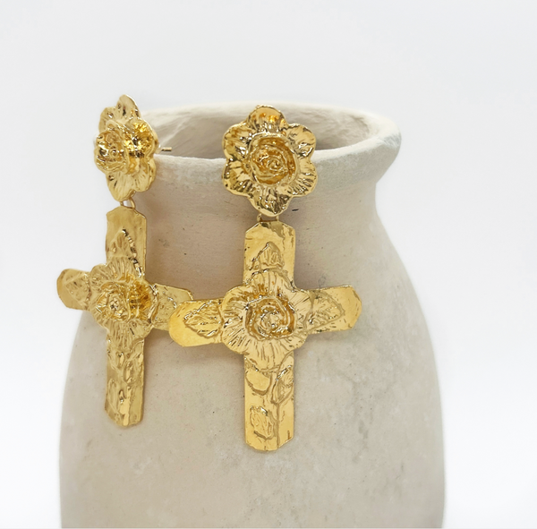 Elise Tsikis Paris Boucles D'oreilles Sian