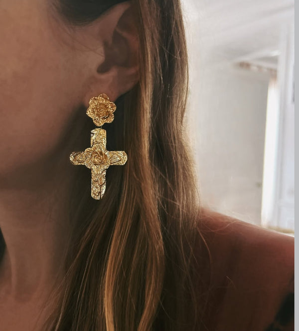 Elise Tsikis Paris Boucles D'oreilles Sian