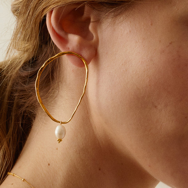 Elise Tsikis Paris Boucles D'oreilles Sikelia