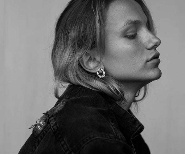 Elise Tsikis Paris Boucles D'oreilles Sterna