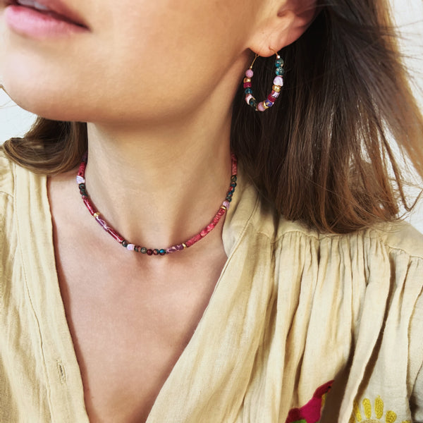 Elise Tsikis Paris Boucles D'oreilles Yeni