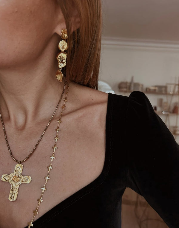 Elise Tsikis Paris Boucles D'oreilles Yolis