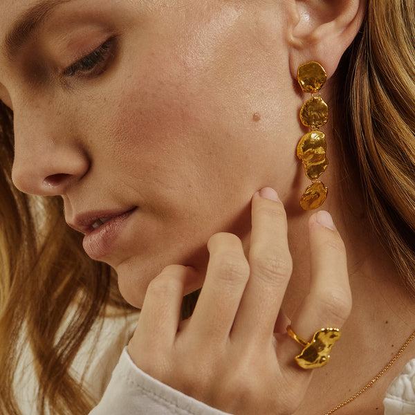 Elise Tsikis Paris Boucles D'oreilles Yolis