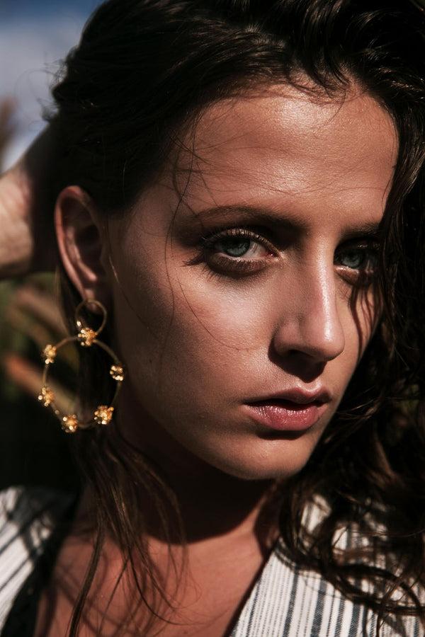 Elise Tsikis Paris Boucles Marguerite Large